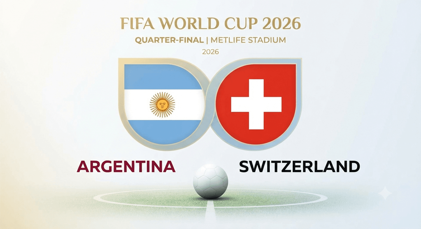Tứ kết World Cup 2026: Argentina vs. Thụy Sĩ – Phép thử cho nhà đương kim vô địch