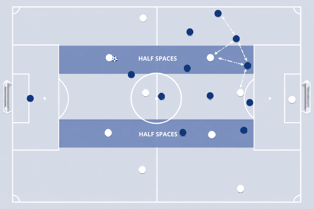 Khoảng không Half-space trong bóng đá