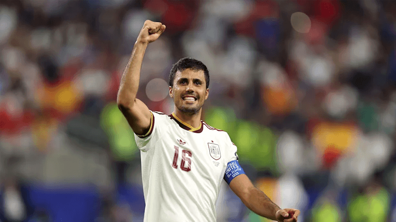 Rodri - Đội trưởng Tây Ban Nha vô địch World Cup 2026